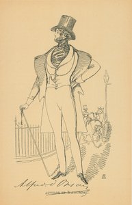 Comte dOrsay by Daniel Maclise